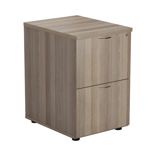 Essentials Filing Cabinet 2 Drawer (FSC) | Grey Oak