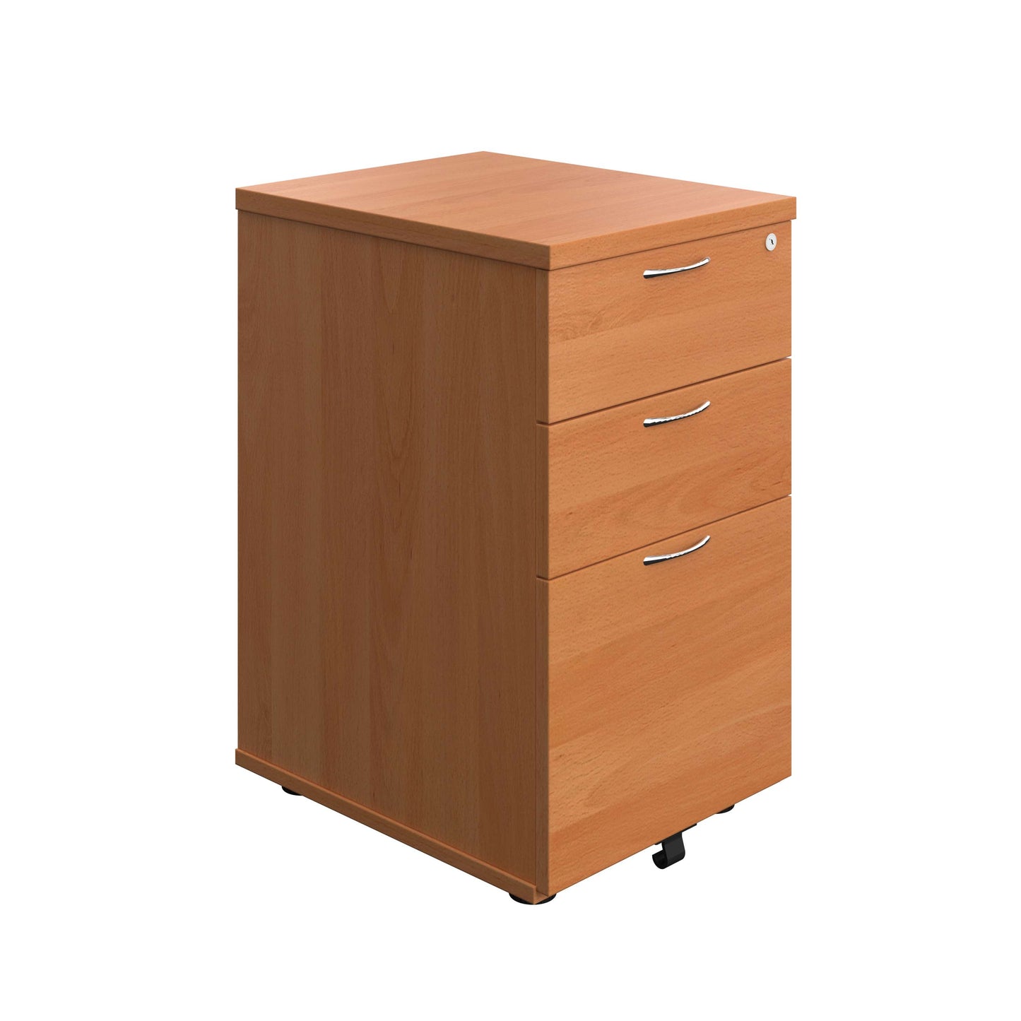 Under Desk Pedestal 3 Drawer (FSC) | Beech