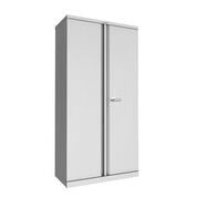 Tall steel storage cupboard Light Duty - Price includes Delivery & Build & Position on site