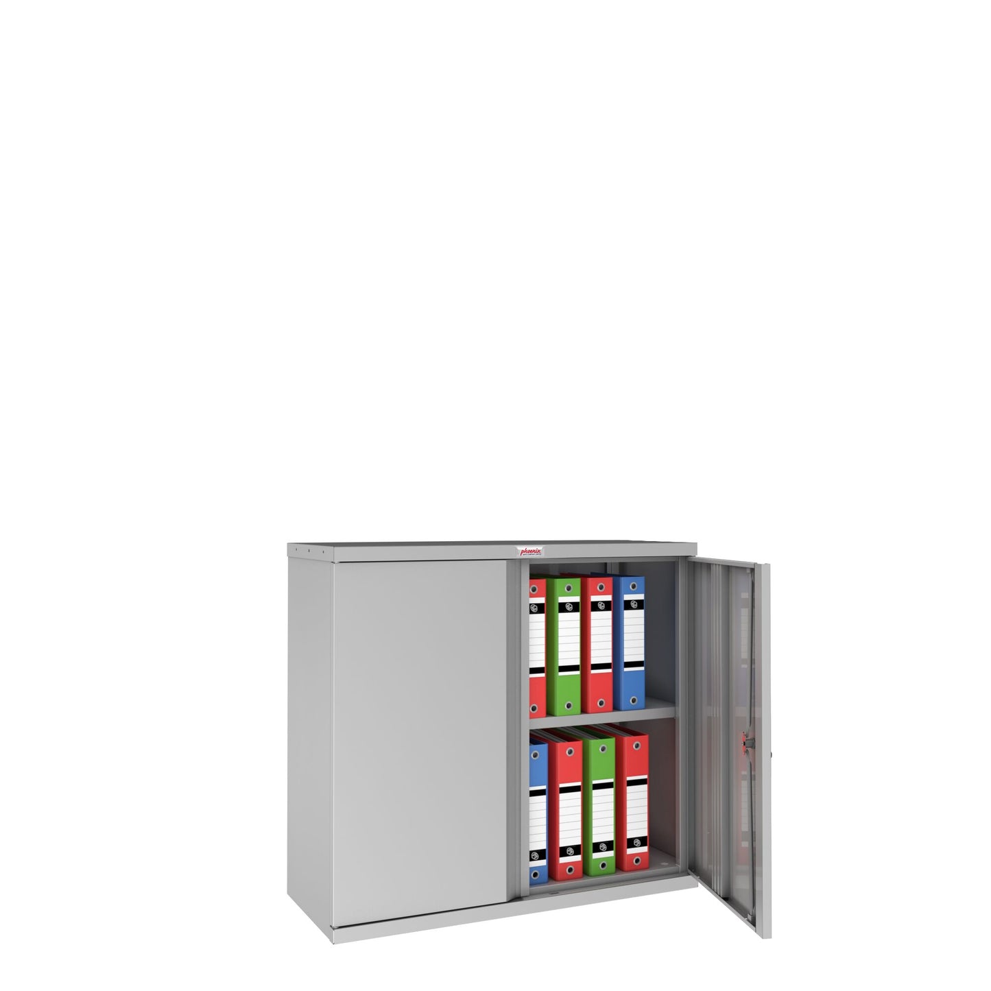 Low steel storage cupboard Light Duty - Price includes Delivery & Build & Position on site