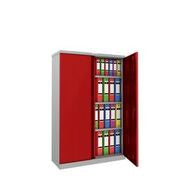 Mid Height steel storage cupboard Light Duty - Price includes Delivery & Build & Position on site