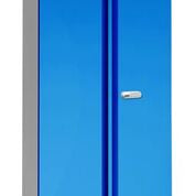 Tall steel storage cupboard Light Duty - Price includes Delivery & Build & Position on site