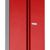 Tall steel storage cupboard Light Duty - Price includes Delivery & Build & Position on site