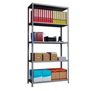 Steel static shelving - 4 , 5 or 6 Shelves, 2 widths, 2 depths - Price includes next day delivery to your door*