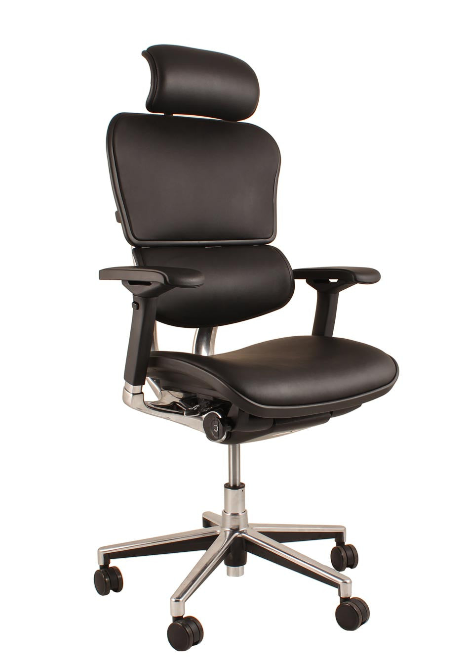 Ergohuman Plus Elite Ergonomic Mesh Chair in Black or Blue