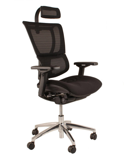 Mirus Office Chair in Black Mesh